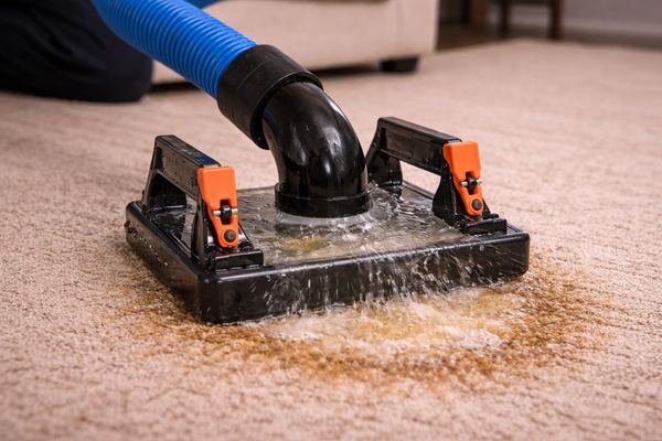 Urine Fully Flushed From Carpet