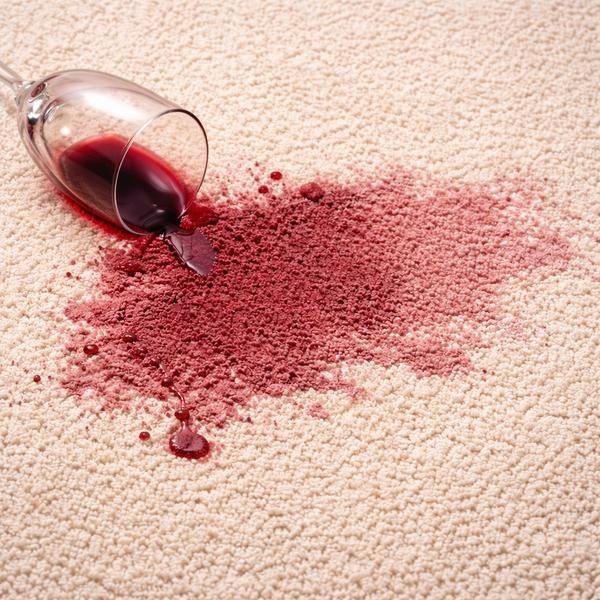Wine Stains Can Be Removed Successfully